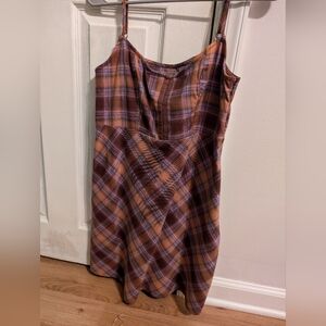 Urban Outfitters mini plaid dress